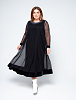 Платье женское 1635(черный)