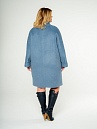 Пальто женское 7715(голубой)