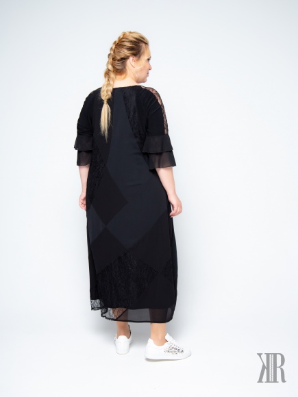 Платье женское 1600(черный)