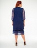 Платье+кардиган 0541(синий) 