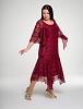 Платье женское 1571(бордовый)