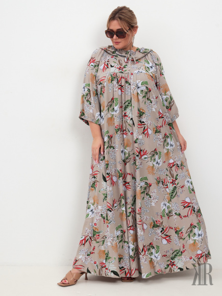Платье женское 1611(бежевый)