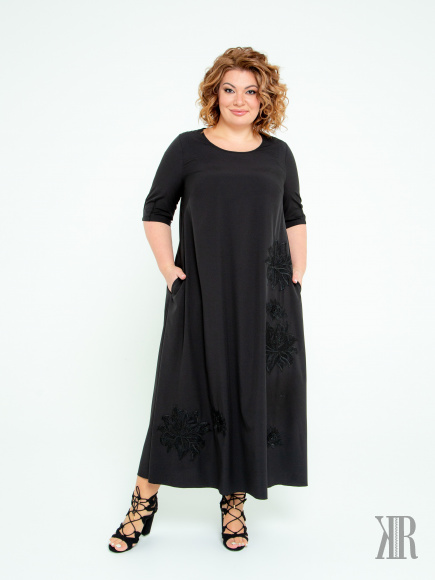 Платье женское 1603(черный)
