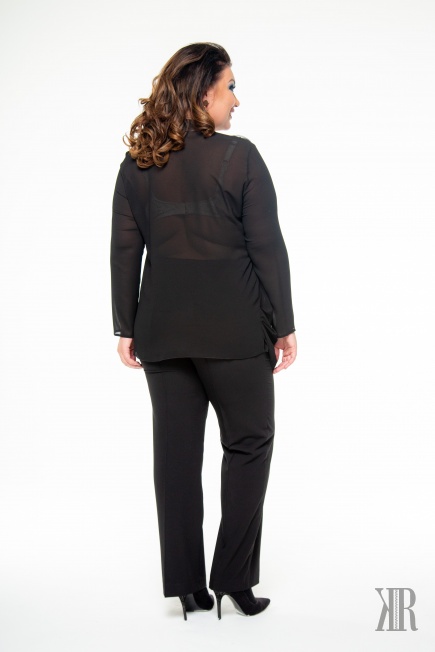 Блуза женская 4138(черный)