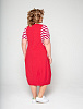 Платье женское 1651(красный)