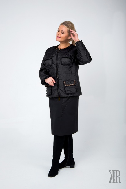 Куртка женская 0795(черный)