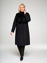 Пальто женское 0770(чёрный)