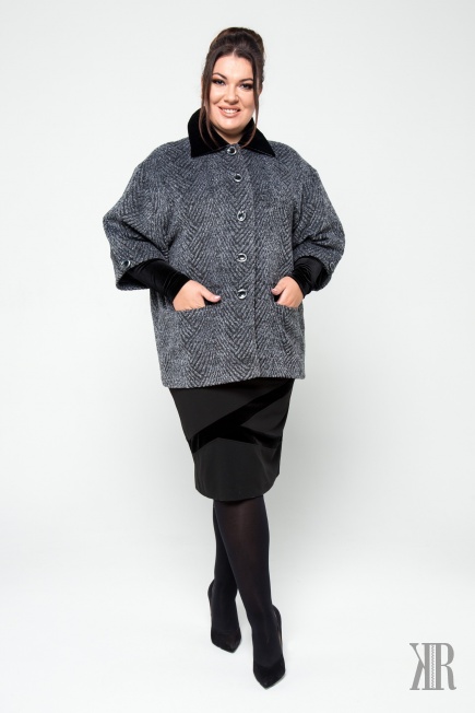Пальто женское 0775(серый)