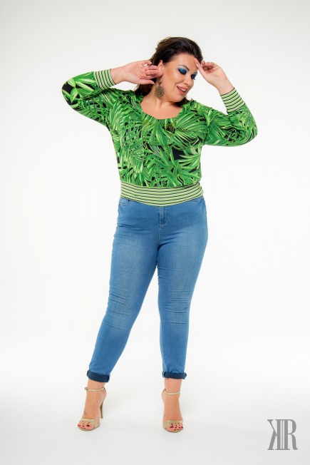 Блуза женская 2199(зелёный) 