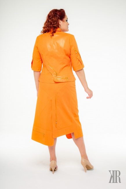 Костюм женский 1430(оранжевый)