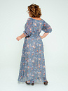 Платье женское 1650(голубой)