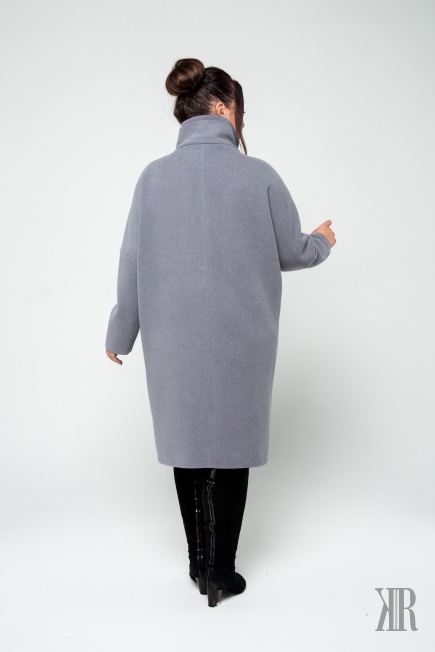 Пальто женское 0791/1(серый)