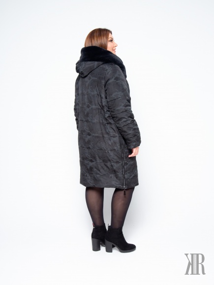 Пальто женское 7725(чёрный)