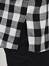 Блуза женская 4323 (черно-белый)