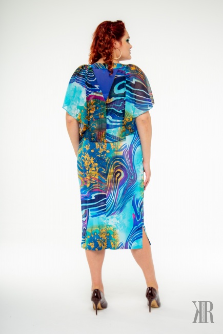 Платье женское 0522(синий)