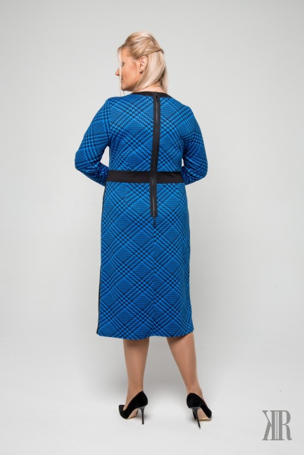 Платье женское 1541(синий)